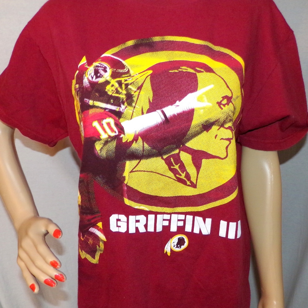 Washington Redskins Collectable T-Shirt Griffin RG III Size M NFL